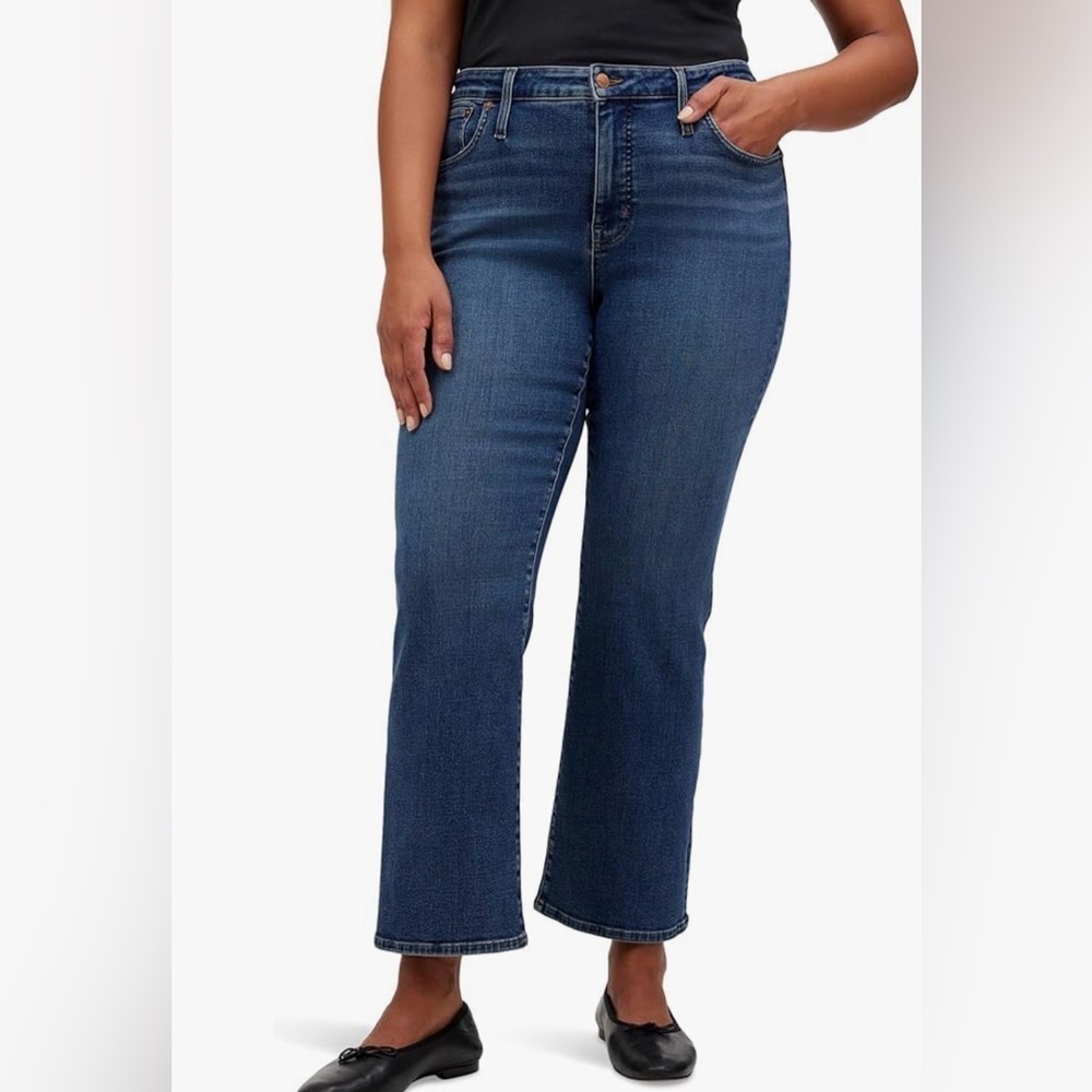 Madewell Dark Blue Flare Jeans